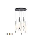 Lustre Ronde Eurofase Lighting Cumberland 37235-024  120W Noir