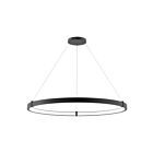 Suspendu vers l'intérieur LED Mucci Eurofase Lighting 38135-019 73W Noir mat