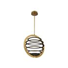 Lustre grand LED Eurofase Lighting Ombra 38152-016  66W Laiton