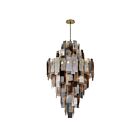 Lustre Eurofase Cocolina 43873-012 1560W 39-Lumières Laiton antique