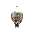 Lustre Eurofase Cocolina 43876-013 190W 19-Lumières Laiton antique