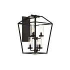 Lanterne murale d'extérieur Eurofase Bastille 44307-011 360W 6-Lumières Noir