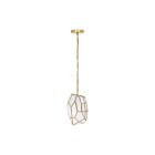 Suspendu incandescence Eurofase Heera 46463-012 60W Laiton