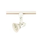 Projecteur sur rail ajustable Eurofase Lighting VORTEX TK-1VTX3-02 1-lumière 50W blanc