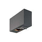 Lanterne murale d'extérieur LED Eurofase OSCAR 28280-026 9W gris graphite