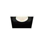 Encastré LED sans garniture carré 3" Eurofase AMIGO 28717-35-024 15W 1-Lumière noir