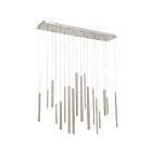 Chandelier linéaire Eurofase SANTANA 31446-023 18W nickel satiné