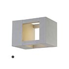 Support mural d'extérieur LED Eurofase 31587-013 7W gris marine