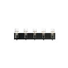 Luminaire de vanité Eurofase PISTA 34136-031 5-Lumières 300W noir