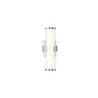 Lumière LED petite pour meuble lavabo Eurofase NOZZA 34146-019 16W chrome