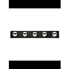 Applique de salle de bain Eurofase RYDER 37071-038 25W noir