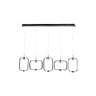 Chandelier linéaire Eurofase DAGMAR 37078-010 150W noir