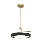 Suspendu à tige Eurofase PEMBERTON 37083-014 23W laiton antique
