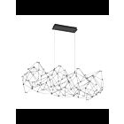 Lustre LED Eurofase LEONARDELLI 38037-026 59W chrome foncé (plaqué)