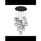 Lustre LED Eurofase FERRO 38259-023 16-lumières 88W noir