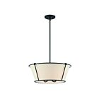 Plafonnier semi-encastré Eurofase PULITO 39045-010 4-lumières 240W noir mat