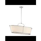 Suspendu pour îlot Eurofase PULITO 39046-027 6-lumières 360W nickel poli
