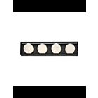 Applique de salle de bain LED Eurofase ROVER 39334-039 4-lumières 10W noir