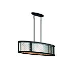 Suspendu sur tige LED pour îlot Eurofase GRADO 39417-015 5-lumières 300W chrome