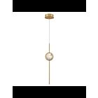 Suspendu LED Eurofase BARLETTA 39463-029 1-lumière 7W laiton en aluminium anodisé