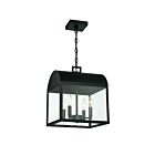 Suspendu d'extérieur Sawyer 41967-010 Eurofase 240W 4-Lumières satin noir