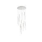 Eurofase 46477-026 11-lumières Nickel poli 27W Lustres