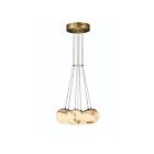 Eurofase 46805-010 7-Lumière L'or Suspendus