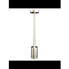 Suspendu à tige Focus Industries RXS12PL24SS 3W acier inoxydable