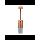 Suspendu cylindrique Starlight Focus Industries SL15PS2L12COP 3W cuivre