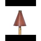 Grande lampe torchère alimentée au propane Focus Industries AL-18-LGP-COP cuivre non fini