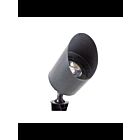 Lumière à projecteur directionnel LED en aluminium Focus Industries DL60L96BLT 15W texture noire