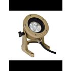 Lumière aquatique LED en laiton coulé Focus Industries SL-11-LEDM740BRS 7W laiton