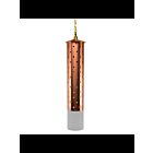Luminaire suspendu cylindrique LED en cuivre Focus Industries SL1510S2L24COP 3W cuivre