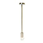 Lampe suspendue, sur tige Focus Industries SL16-P-MR16-S Laiton - pas de finition