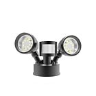 Turolight SSL-J5S-20W-MK-UNV-MS-BK 20W Noir LED Détecteur de mouvement de sécurité CCT Sélectionnable