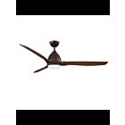 Ventilateur de plafond 52" Kendal Lighting Eris AC21852-OBB 21W 3-lames bronze brossé à l'huile