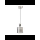 Suspendu Kendal Lighting Axis PF110-SN-BLK 1-lumière 60W Nickel satiné