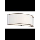 Applique murale à LED Kichler Arcola 10630PNLED 1-lumière 16W nickel poli