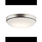 Plafonnier à LED Kichler 10763NILED 1-lumière 15W nickel brossé