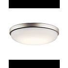 Plafonnier à LED Kichler 10764NILED 1-lumière 23W nickel brossé