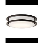 Plafonnier à LED Kichler 10784OZLED 1-lumière 23W vieux bronze