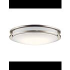 Plafonnier à LED Kichler 10786NILED 1-lumière 34W nickel brossé