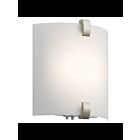 Applique murale à LED Kichler 10795NILED 1-lumière 16W nickel brossé