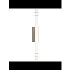 Luminaire de vanité linéaire à LED Kichler Korona 11254NILED 1-lumière 25W nickel brossé