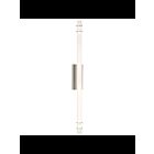 Luminaire de vanité linéaire à LED Kichler Korona 11255NILED 1-lumière 38W nickel brossé