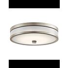 Plafonnier à LED Kichler Pira 11302NILED 19W nickel brossé