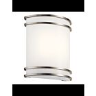 Applique murale à LED Kichler 11319NILED 1-lumière 15W nickel brossé