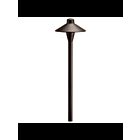 Éclairage de sentier LED Kichler 15478AZT 1-Lumière 20.00W bronze