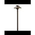 Éclairage de sentier Kichler 15505CBR 1-Lumière 16W laiton
