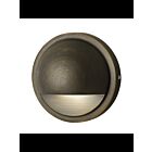 Lumière de patio demi-lune Kichler 15764CBR30 0.86W laiton